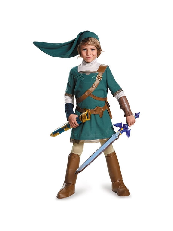 Legend of Zelda Link Prestige Costume Child Medium 7-8 Unisex