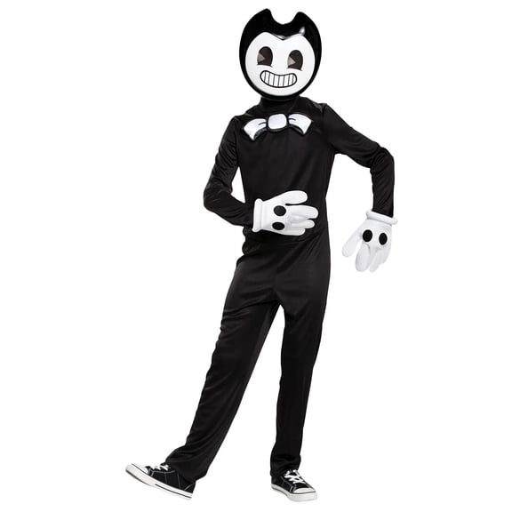 Disguise Mens Bendy and the Ink Machine Classic Bendy Costume - Size X Large