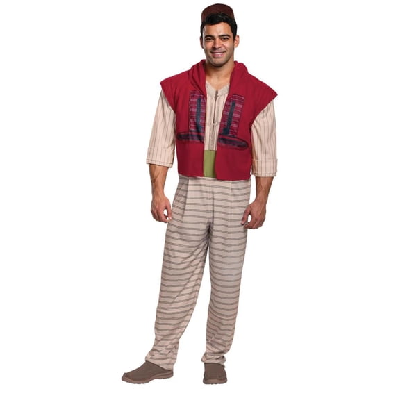 Disguise Mens Disney Aladdin Deluxe Aladdin Costume - Size XX Large