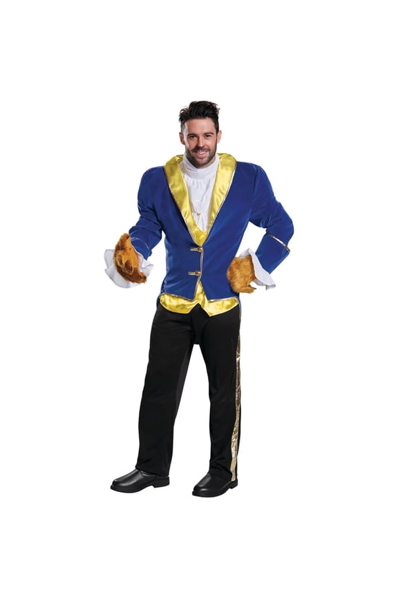 Mens Disney Beauty and the Beast Prestige Beast Costume - Size Large/X Large