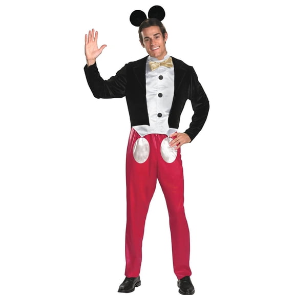 Disguise Mens Disney Mickey Mouse Costume - Size Large/X Large
