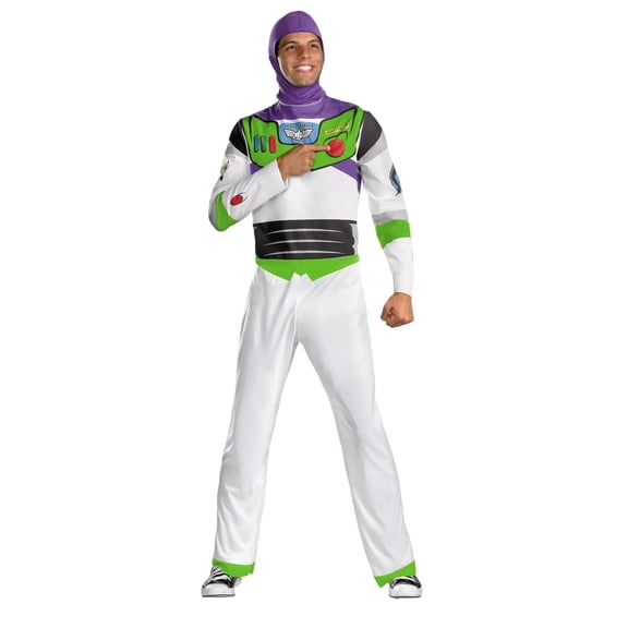 Disguise Mens Disney Toy Story Buzz Lightyear Classic Costume - Size Large/X Large