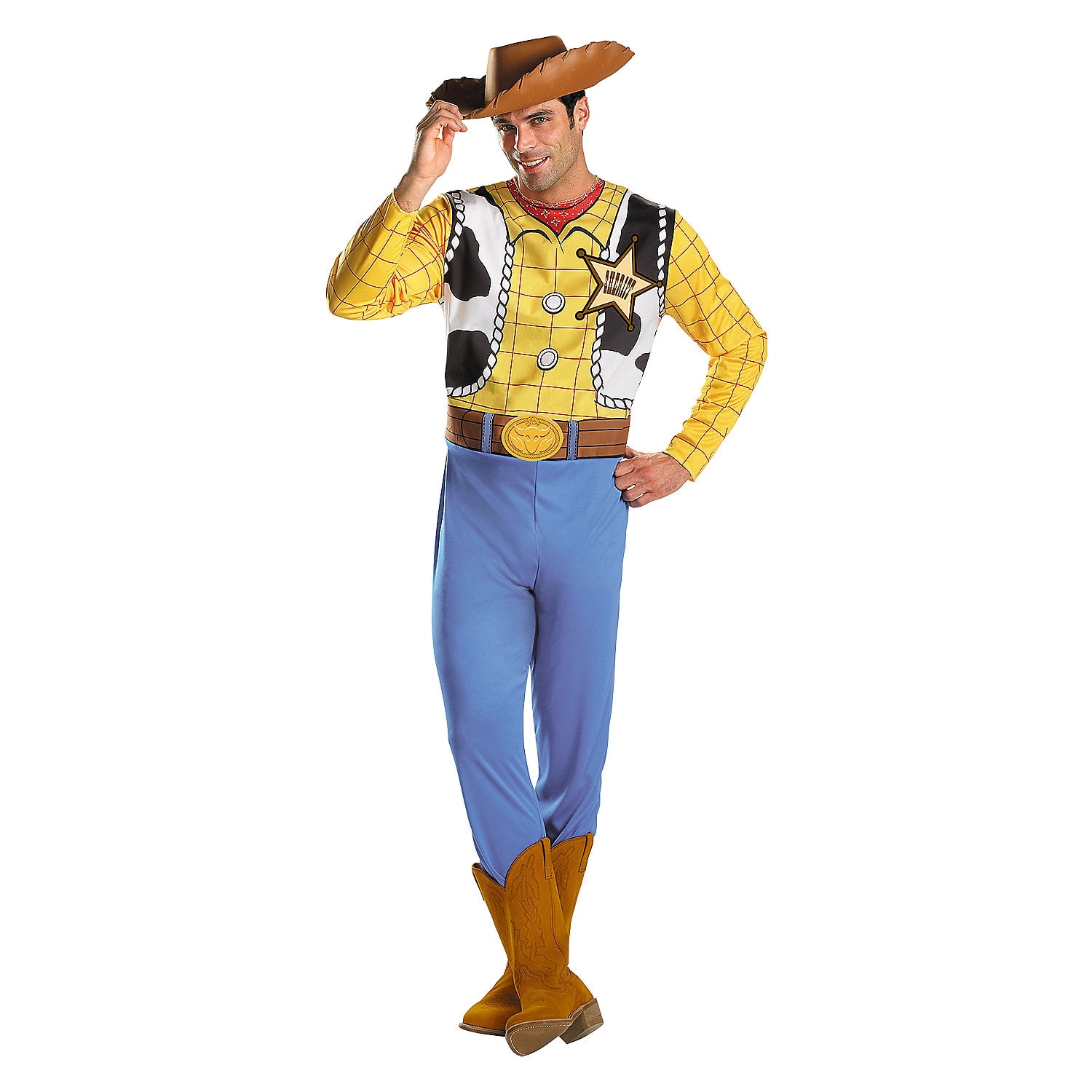 Disguise Mens Disney Toy Story Woody Classic Costume Size Large/X