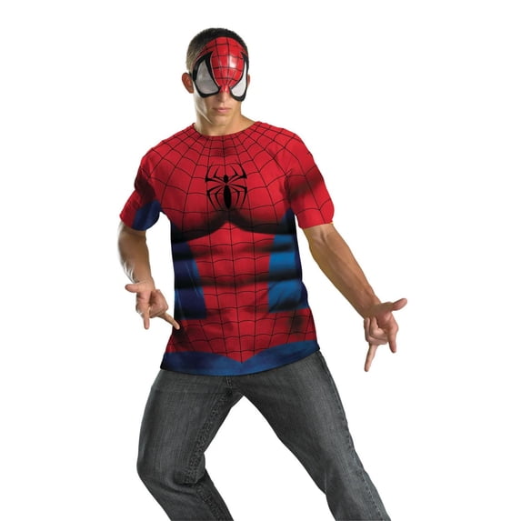 Disguise Mens Marvel Spider-Man Alternative T-Shirt Costume - Size Large/X Large