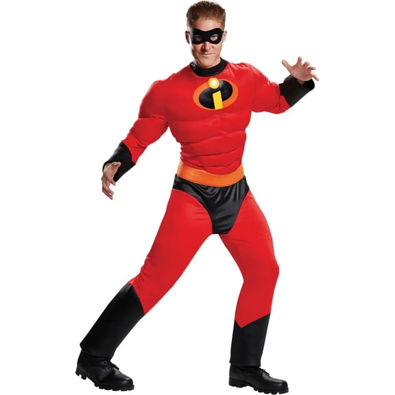 Disguise Mens Mr. Incredible Muscle Costume - Size Large/X Large