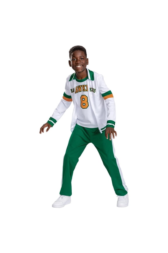 Mens Netflix Stranger Things Lucas Sinclair Costume - Size X Large