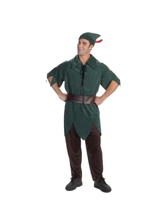 Mens Peter Pan Costume - Size Large/X Large