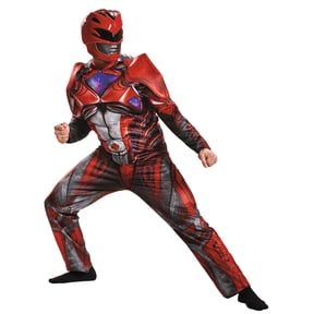 Disguise Mens Power Rangers Red Ranger Muscle Costume - Size Large/X Large