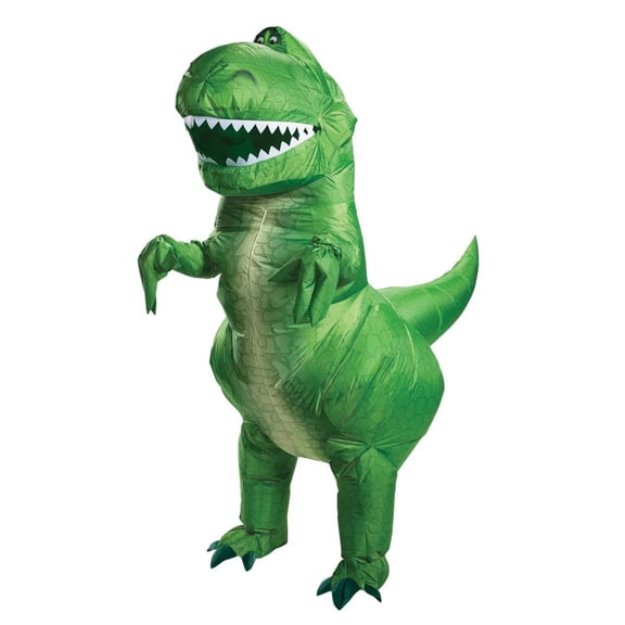Disguise Mens Toy Story 4 Inflatable Rex Costume - Size One Size Fits Most