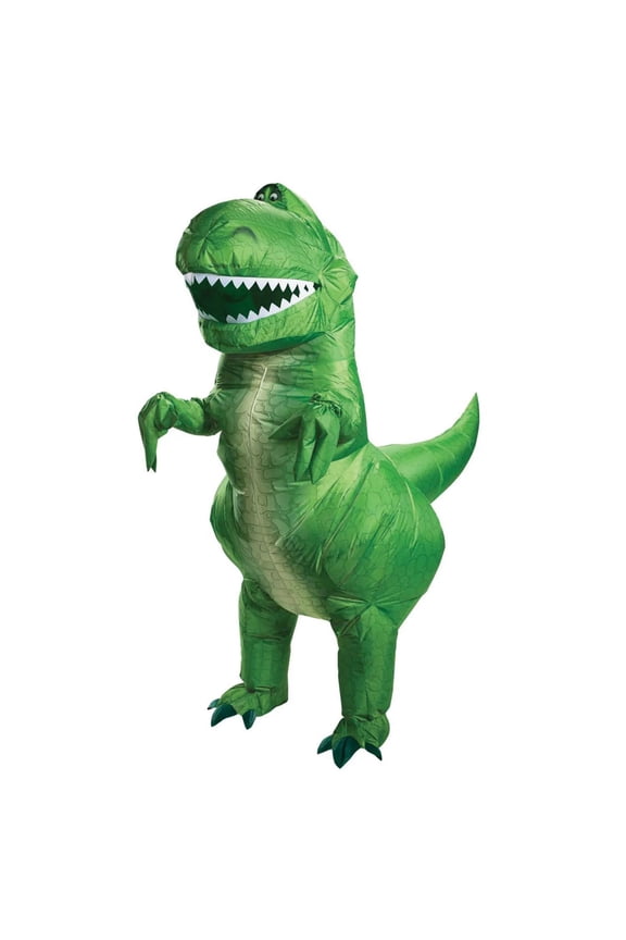 Mens Toy Story 4 Inflatable Rex Costume - Size One Size Fits Most