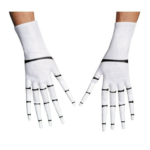 Disguise Nightmare Before Christmas Jack Skellington Gloves Party Costume Accessory
