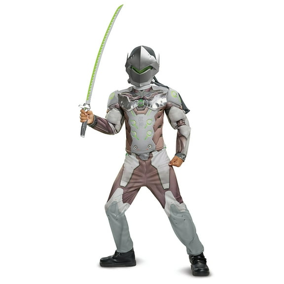 Disguise Overwatch Genji Boys Classic Muscle Halloween Costume