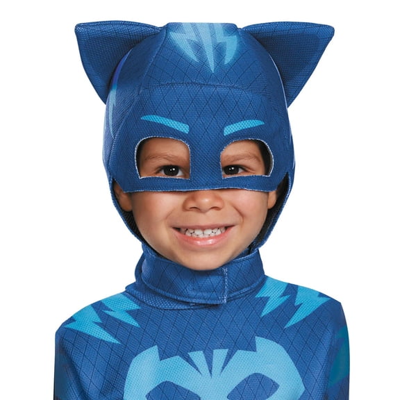 Disguise PJ Masks Blue Plastic Halloween Catboy Deluxe Costume Mask, for Child