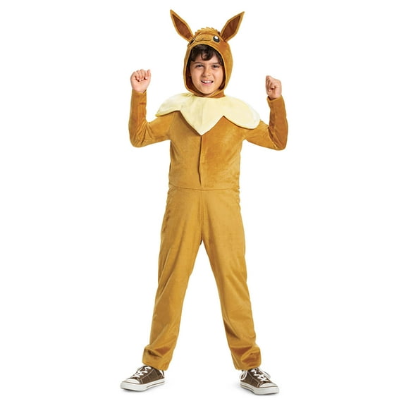 Disguise Pokemon Eevee Child Costume Jumpsuit | X-Large (14-16) Unisex