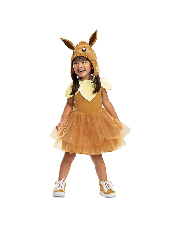 Toddler Pokémon Eevee Tutu Dress Costume - Large 4-6