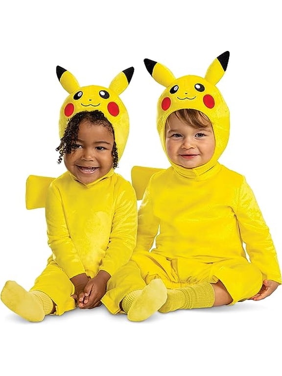 Pokemon Pikachu Toddler Posh Romper Costume | Small (2T) Unisex