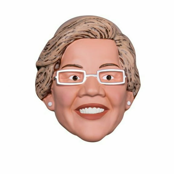 Disguise Politically Incorrect Adult Half Mask Elizabeth Warren Plastic One Size