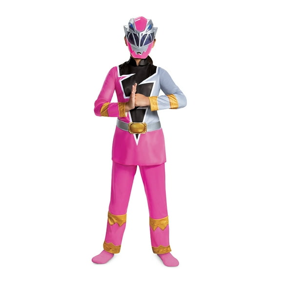 Disguise Power Rangers Pink Ranger Dino Fury Deluxe Child Halloween Costume