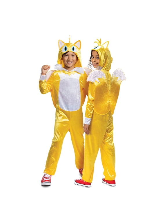 Disguise Sonic The Hedgehog Movie Tails Classic Child Costume Male