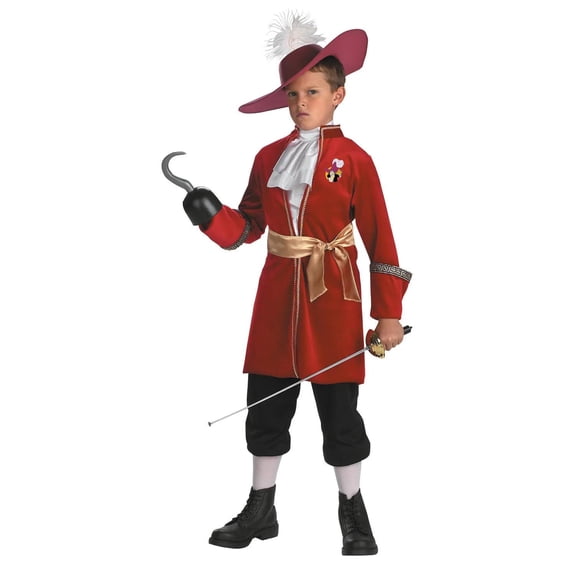 Disguise Toddler Boys' Captain Hook Classic Costume - Size 3T-4T