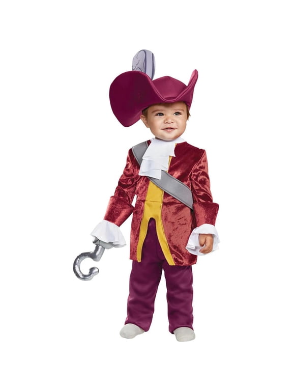 Toddler Boys' Captain Hook Classic Infant Costume - 12-18 Months