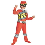 Disguise Toddler Boys' Classic Power Rangers Dino Charge Red Ranger Costume - 3T-4T