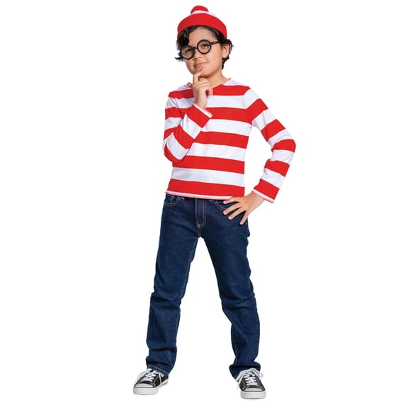 Disguise Toddler Boys' Classic Where's Waldo Costume - Size 3T-4T