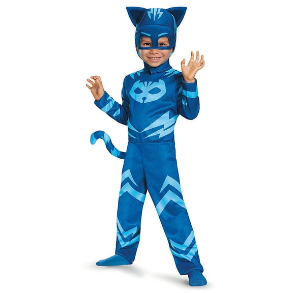 Disguise Catboy Classic Boy's Halloween Fancy-Dress Costume for Toddler, 3T-4T
