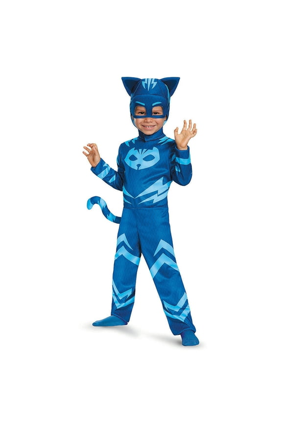 Catboy Classic Boy's Halloween Fancy-Dress Costume for Toddler, 3T-4T