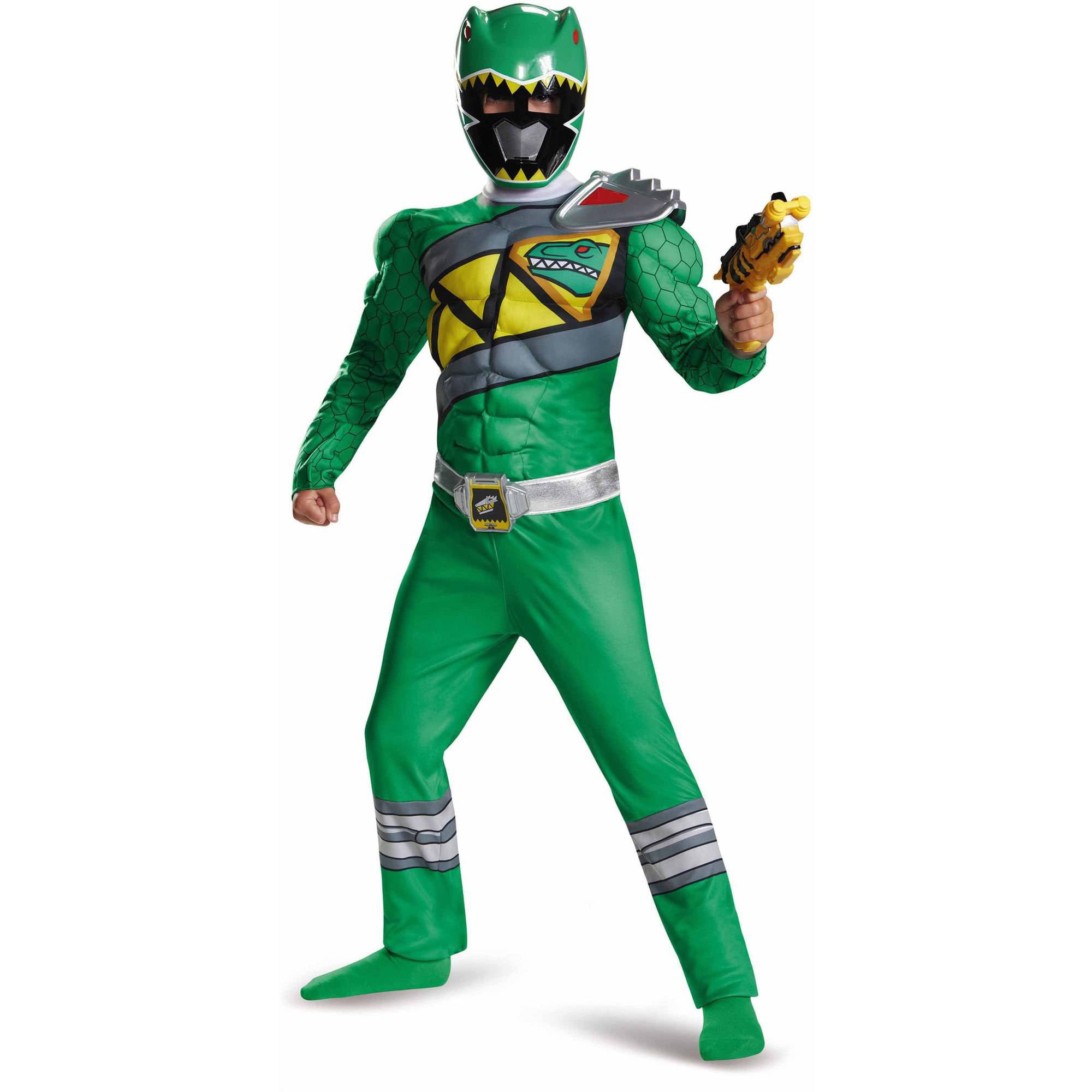 Disguise Toddler Boys' Deluxe Power Rangers Dino Charge Green