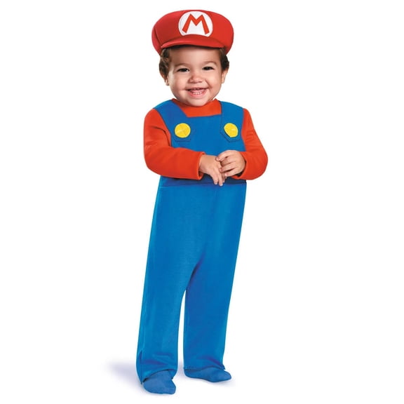 Disguise Toddler Boys' Mario Costume - Size 12-18 Months
