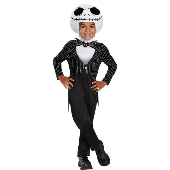 Disguise Toddler Boys' Nightmare Before Christmas Jack Skellington Costume - Size 3T-4T