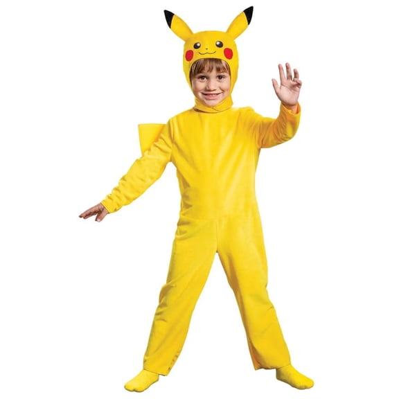 Disguise Toddler Boys' Pokemon Pikachu Jumpsuit Costume - 4-6