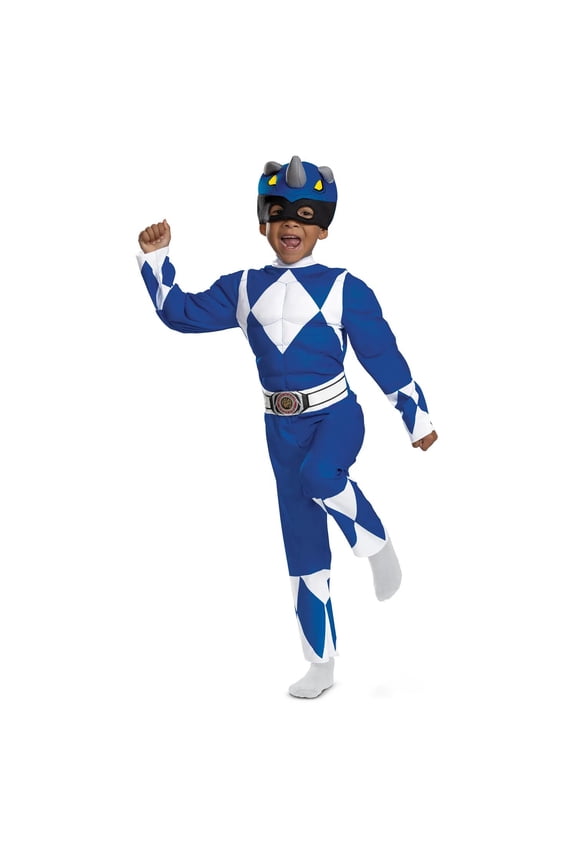 Toddler Boys' Power Rangers Blue Ranger Costume - Size 2T - Blue