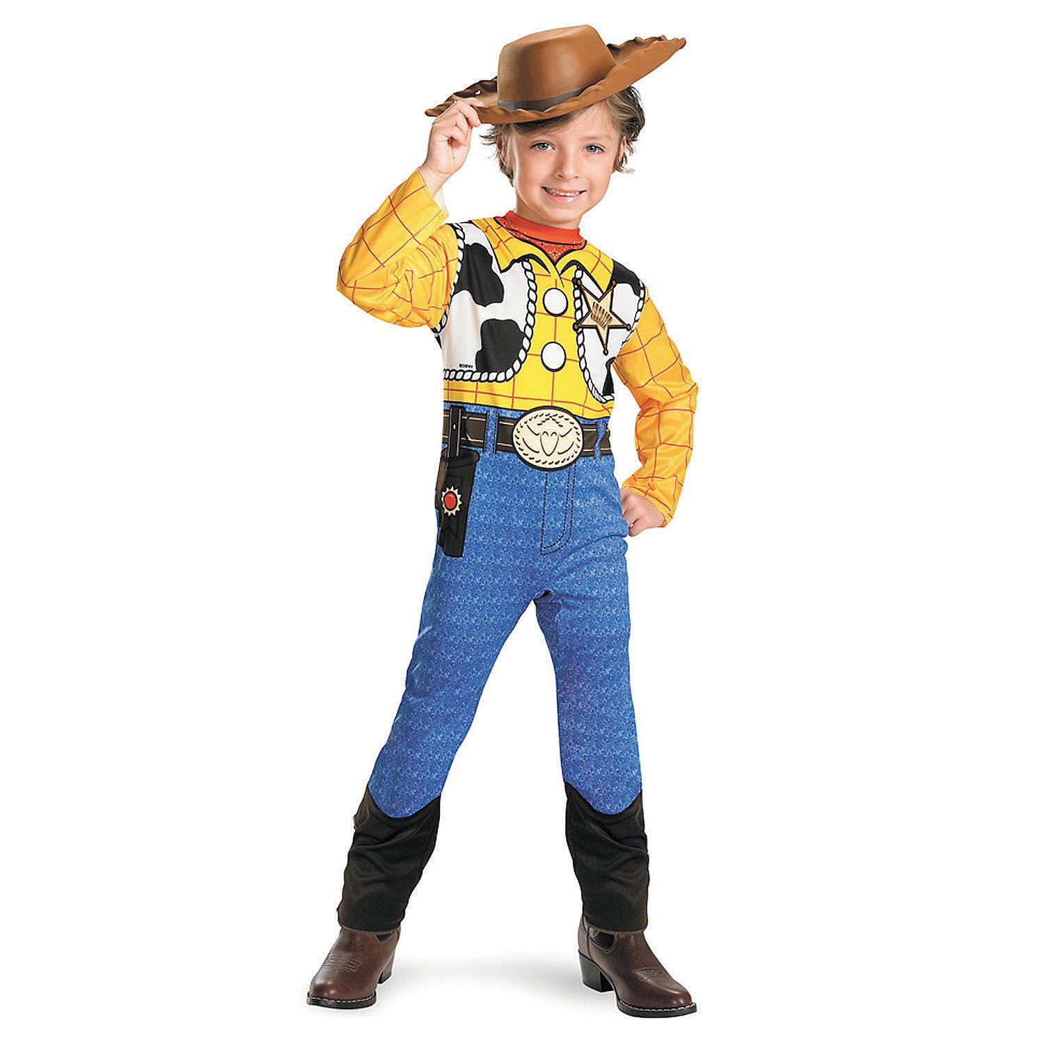 Disguise Toddler Boys Toy Story Woody Costume Size 3T 4T
