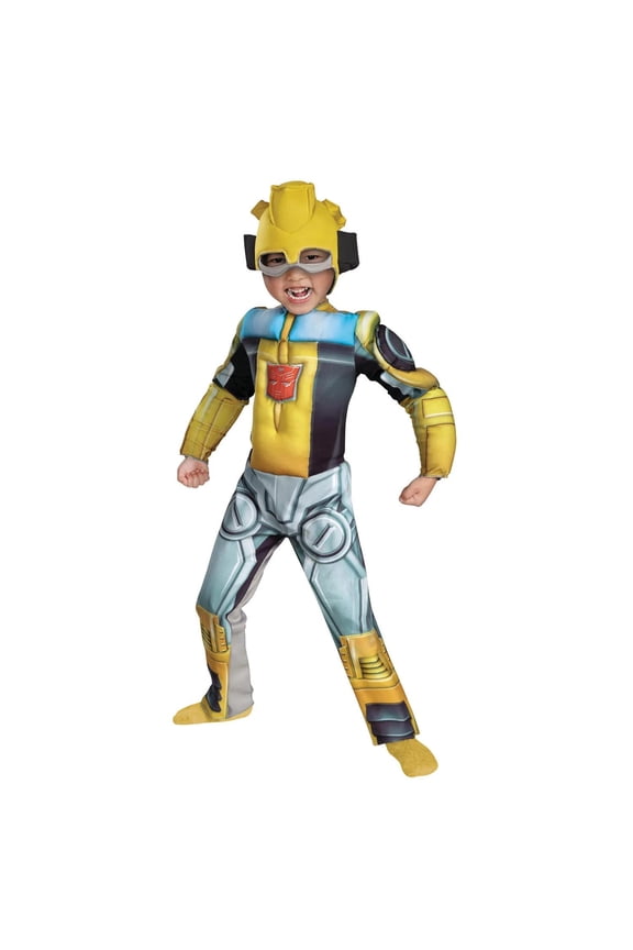 Toddler Boys' Transformers Rescue Bots Bumblebee Costume - Size 3T-4T