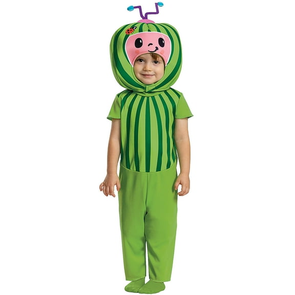 Disguise Toddler CoComelon Melon Jumpsuit Costume - 3T-4T