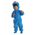 thumbnail image 1 of Disguise Toddler Cookie Monster Deluxe Plush Jumpsuit Costume - 12-18 Months, 1 of 2