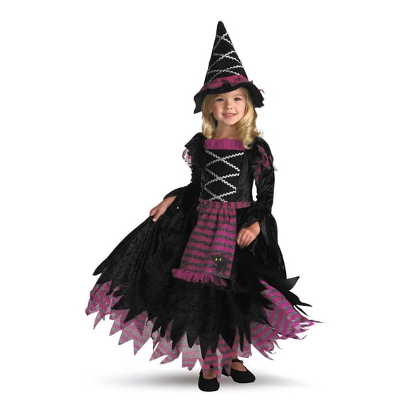 Disguise Toddler Girls' Deluxe Fairy Tale Witch Gown Costume - Size 2T
