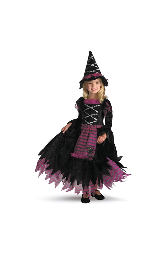 Toddler Girls' Deluxe Fairy Tale Witch Gown Costume - Size 2T