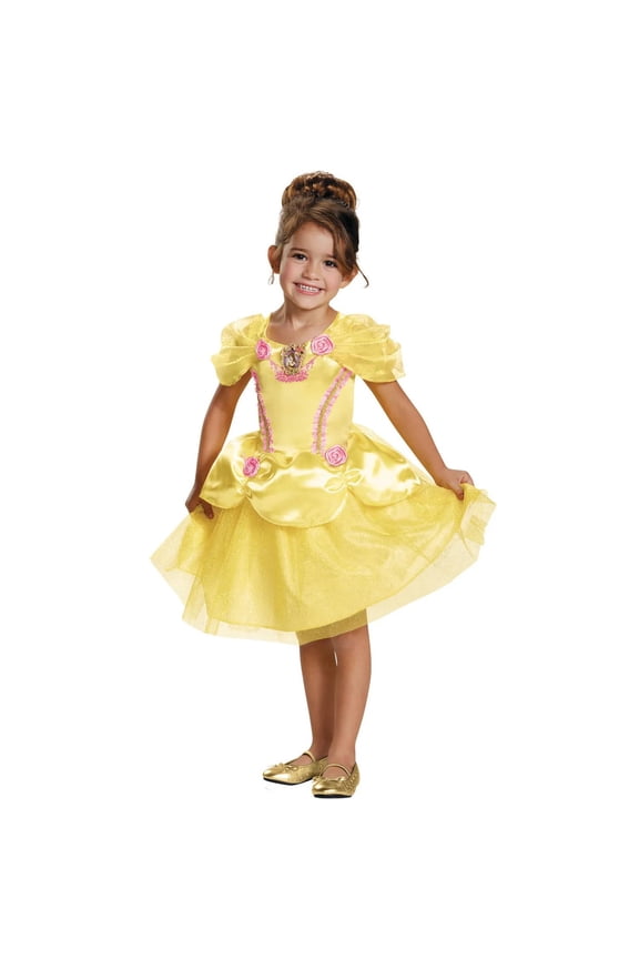 Toddler Girls' Disney Beauty and the Beast Belle Dress Costume - 4-6