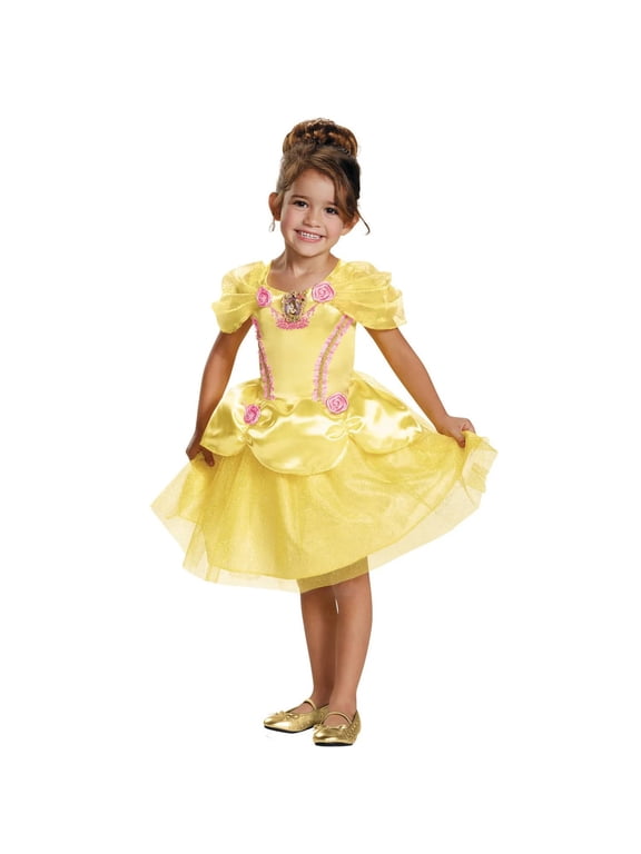 Toddler Girls' Disney Beauty and the Beast Belle Dress Costume - 4-6