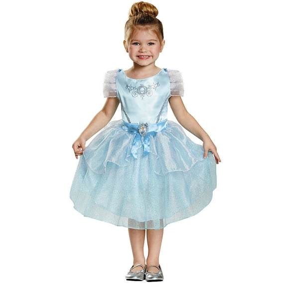 Disguise Toddler Girls' Disney Cinderella Dress Costume - 2T