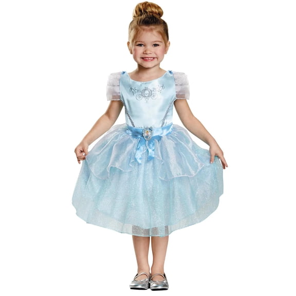 Disguise Toddler Girls' Disney Cinderella Dress Costume - 2T