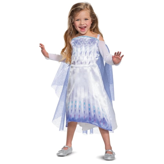 Disguise Toddler Girls' Disney Frozen 2 Snow Queen Elsa Dress Costume - 2T