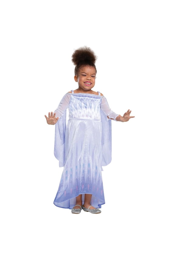 Toddler Girls' Disney Frozen Elsa Snow Queen Adaptive Costume - Size 3T-4T
