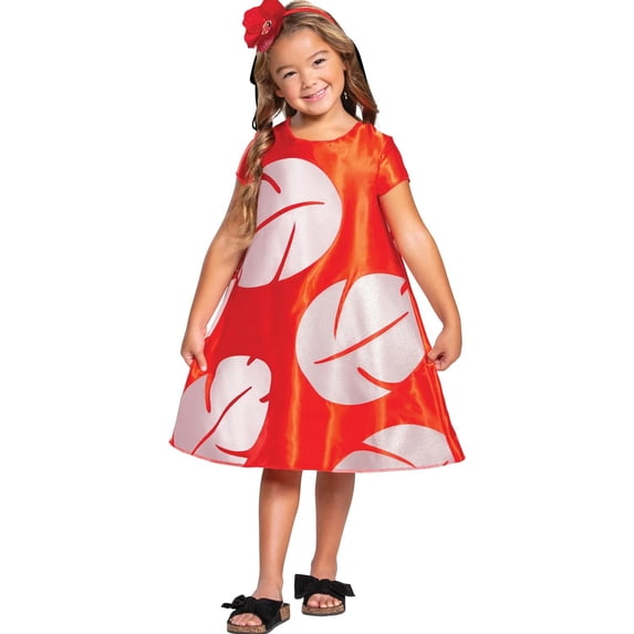 Disguise Toddler Girls' Disney Lilo & Stitch Lilo Dress Costume - 3T-4T