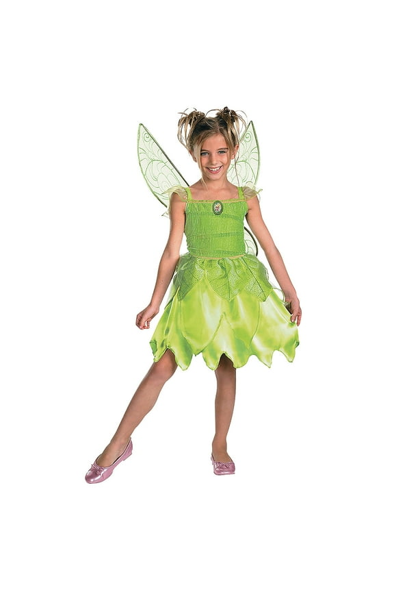 Toddler Girls' Disney Peter Pan Tink and the Fairy Rescue Tinker Bell Costume - Size 3T-4T