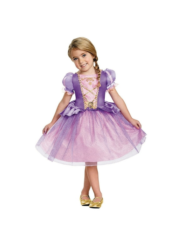 Disguise Toddler Girls' Disney's Tangled Rapunzel  Costume - Size 3T-4T