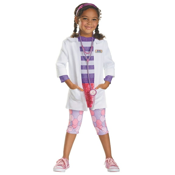 Disguise Toddler Girls' Doc McStuffins Deluxe Costume - 3T-4T